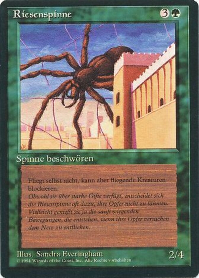 Riesenspinne