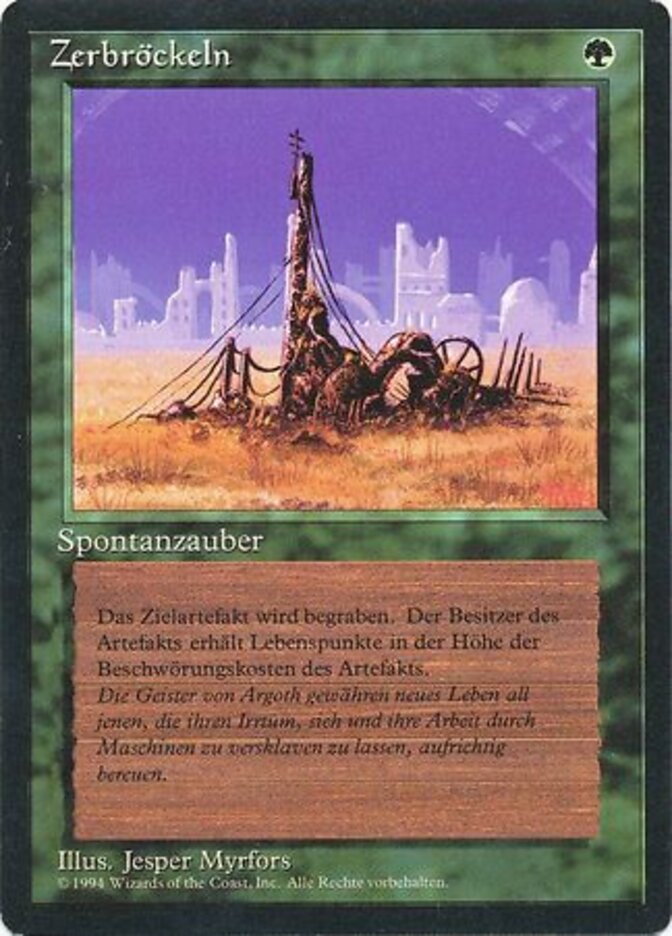 Zahn der Zeit