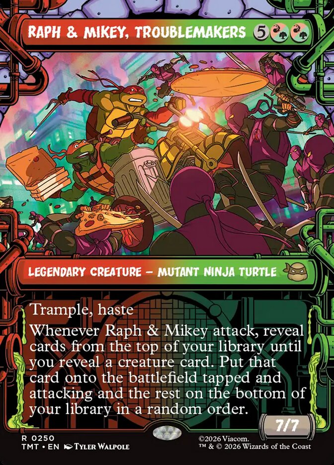 Raph & Mikey, Troublemakers