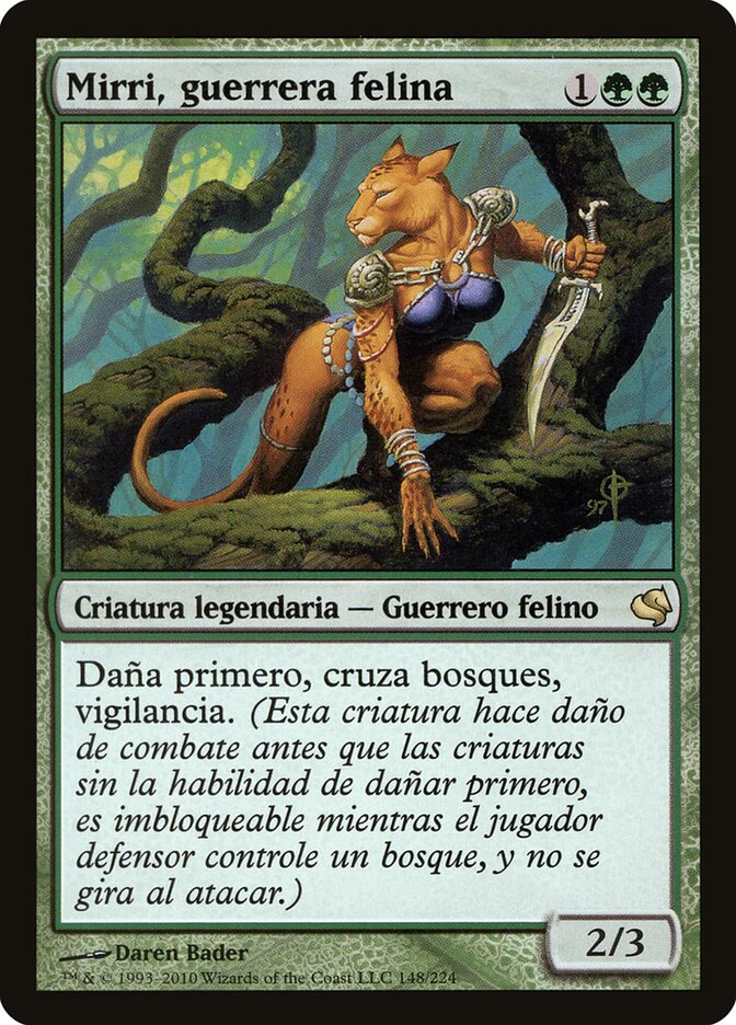 Mirri, guerrera felina