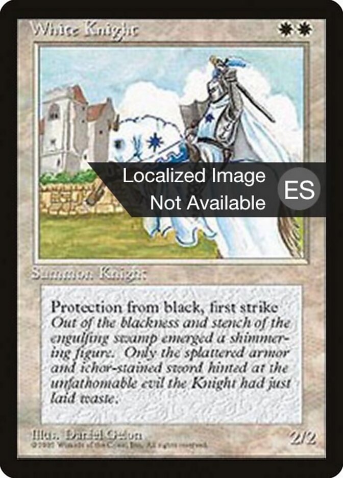 Caballero blanco