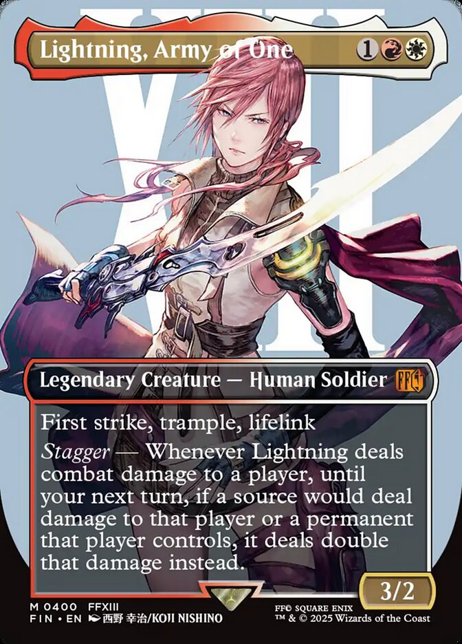 Lightning, Army of One