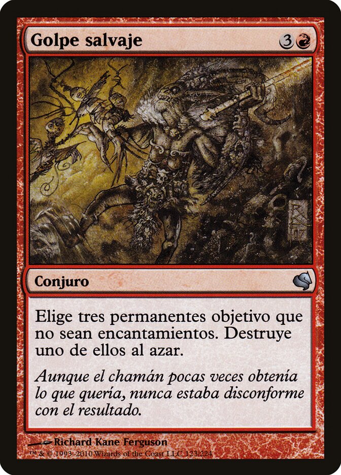 Golpe salvaje