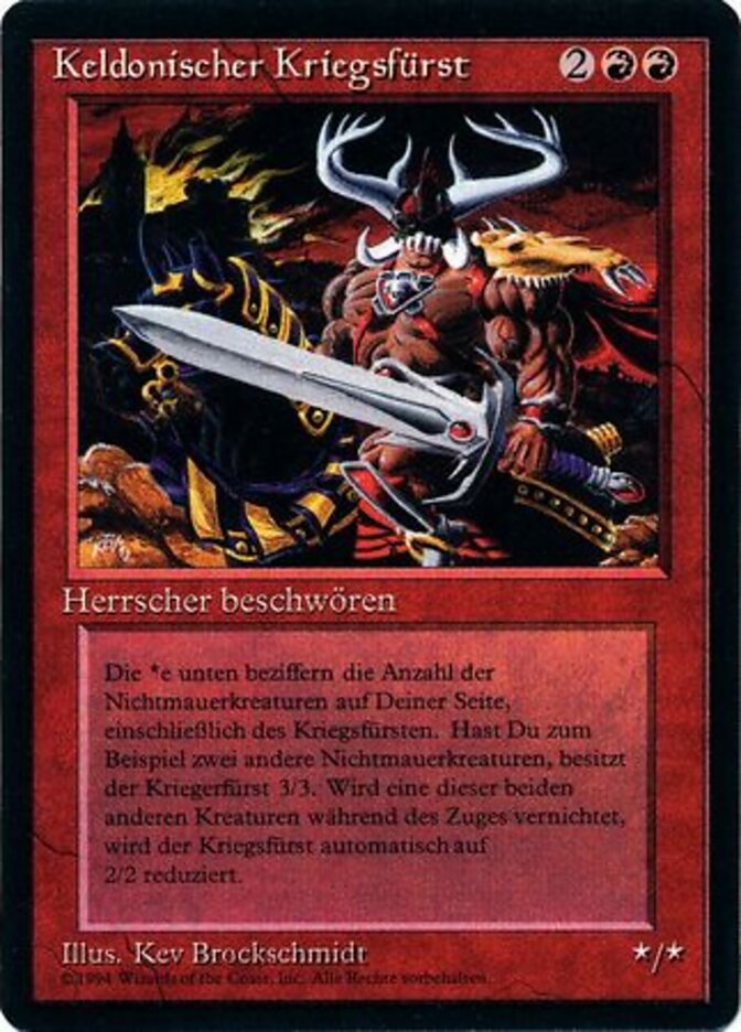 Keldonischer Kriegsfürst