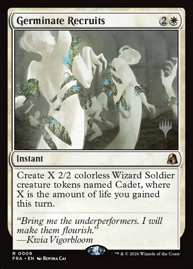 Germinate Recruits