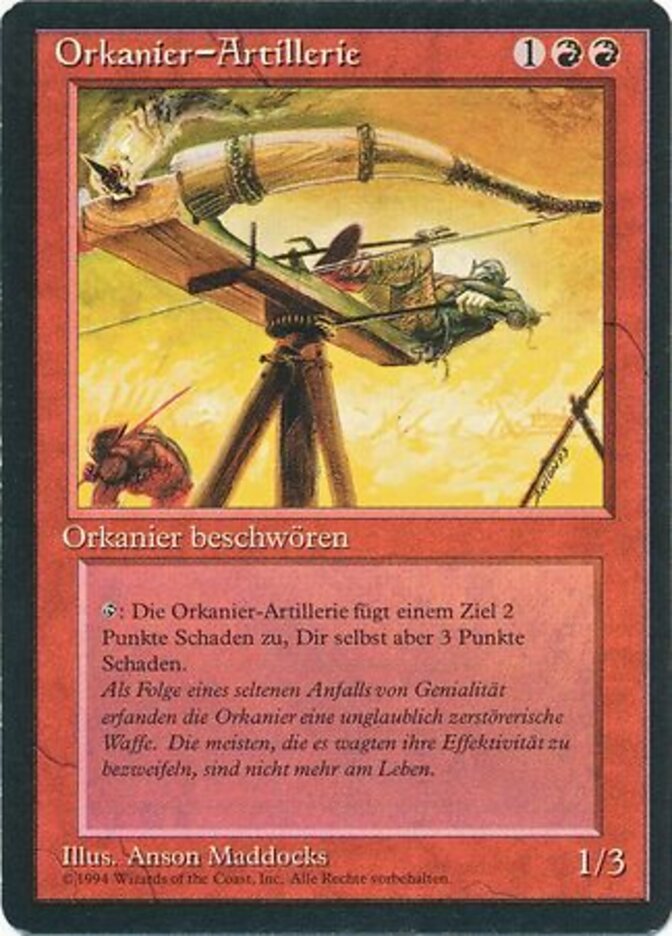 Ork-Artillerie