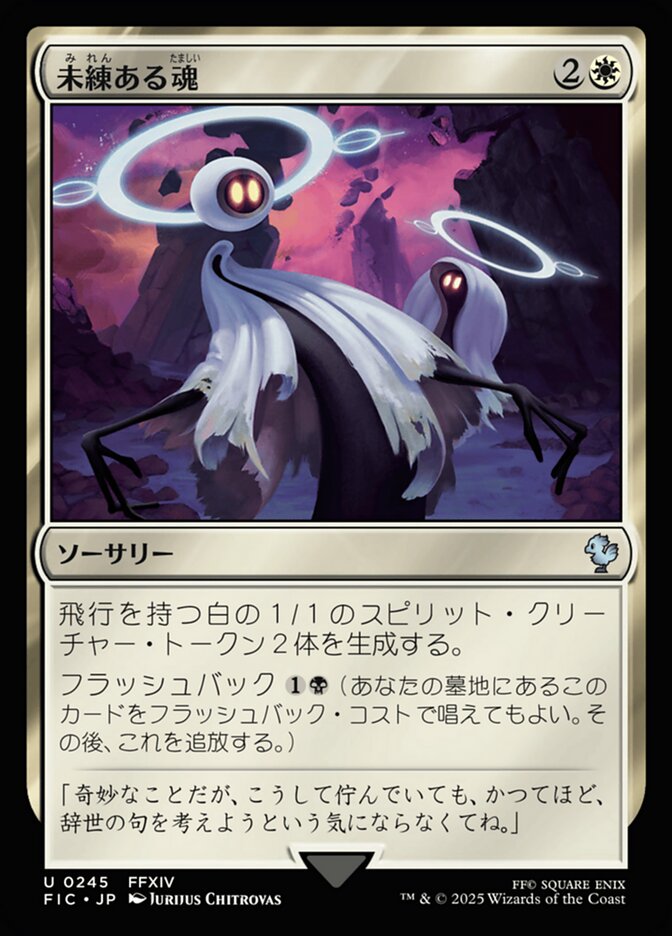 未練ある魂