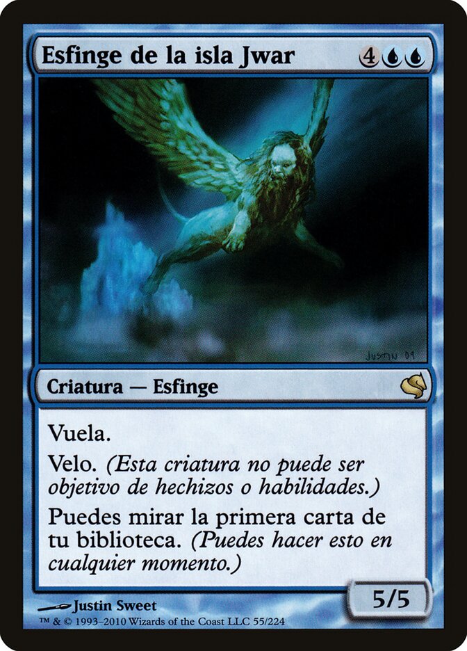 Esfinge de la isla Jwar