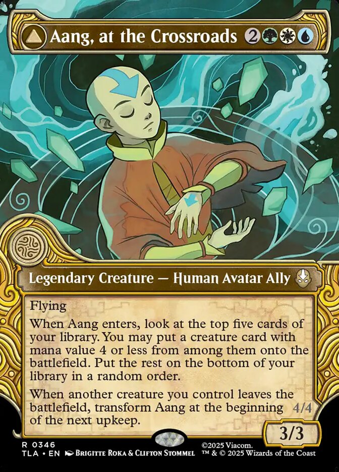 Aang, at the Crossroads