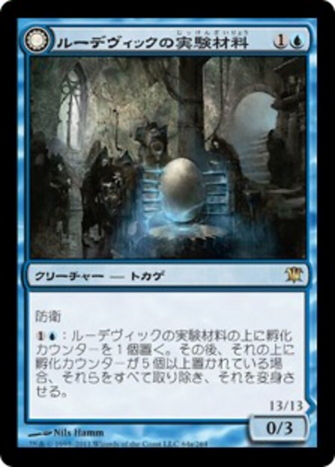 ルーデヴィックの実験材料 // ルーデヴィックの嫌悪者